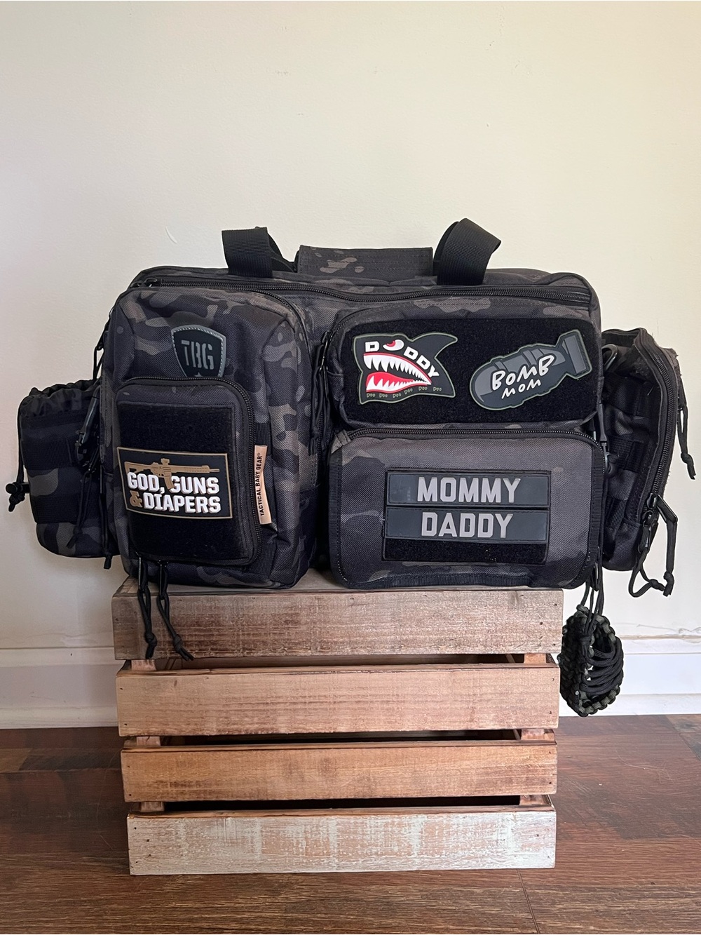Tactical Baby Gear Full Load Out Deuce 2.0 Tactical Camo Diaper Bag Set